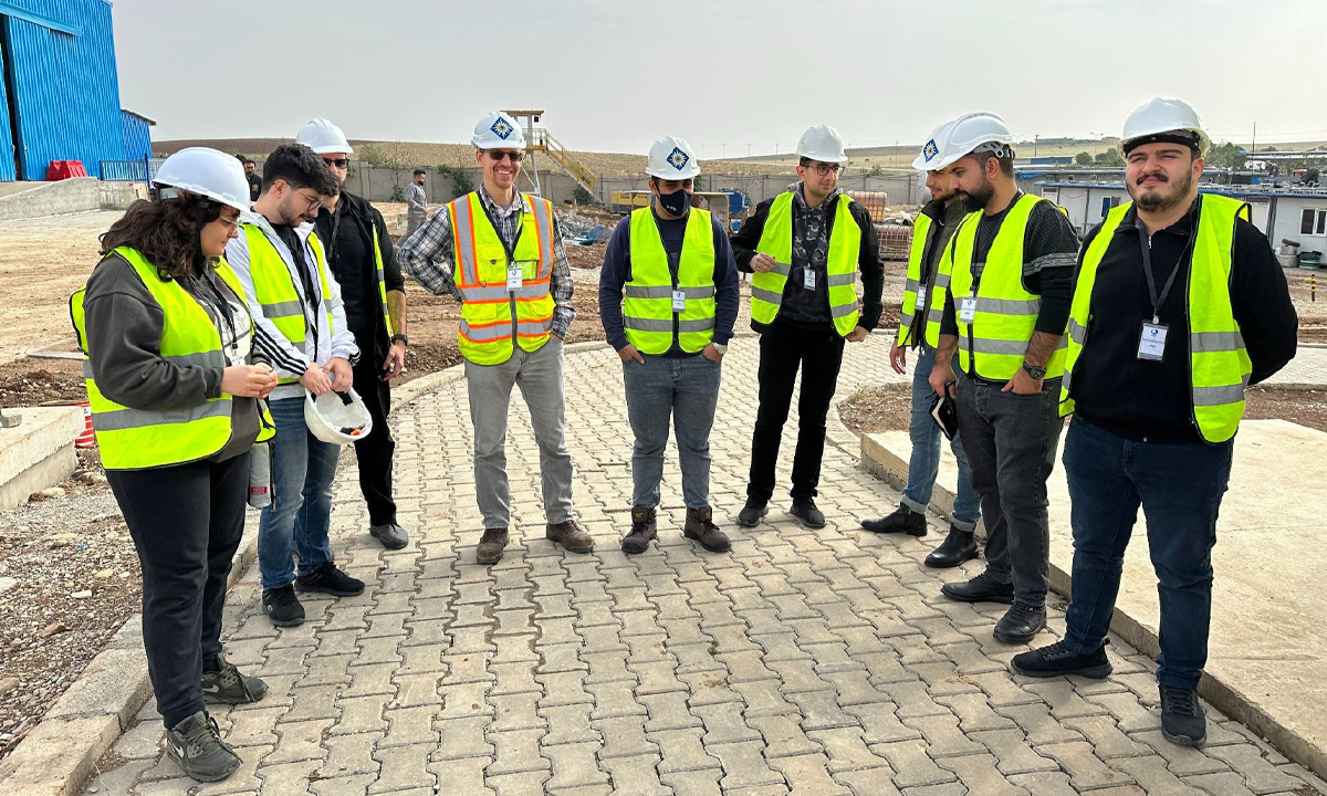 AUIS Engineering Students&#039; Visit to Fox Reforming