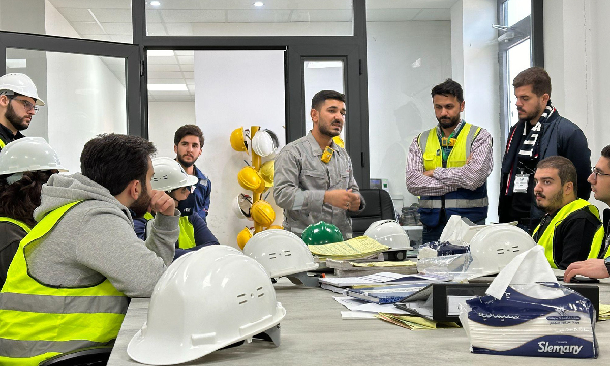 AUIS Engineering Students&#039; Visit to Fox Reforming