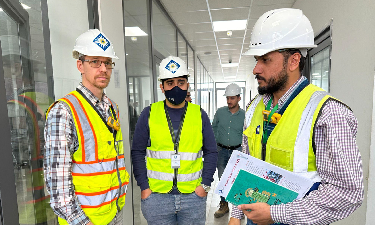 AUIS Engineering Students&#039; Visit to Fox Reforming